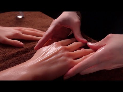 [ASMR]１日の終りに眠れるハンドマッサージ - Realistic Sounds Hand Massage Roleplay(Soft spoken/No Talking)
