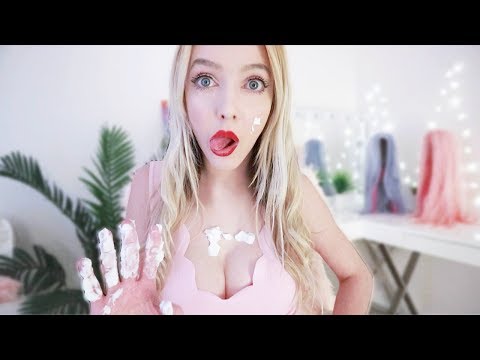 ASMR Brain Melting 💕INTENSE TINGLES, YOU will fall asleep, Close up Mouth Sounds Ear to Ear