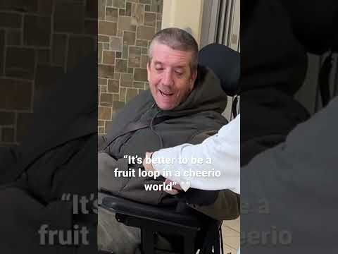 I surprised this wonderful man with a beautiful note. The results will make you cry. #shorts