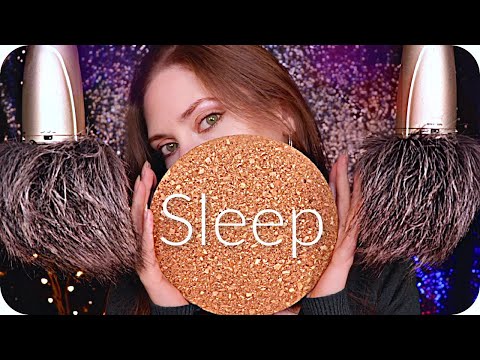 ASMR Fall Asleep in 40 Minutes 😴 Fluffy Mic, Bassy Cork, Vinyl Tapping, Surprisingly Good Pine Cones