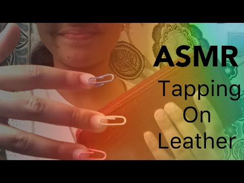 Leather Tapping |With Paper Clip Nails |Tingle Level 99.9%
