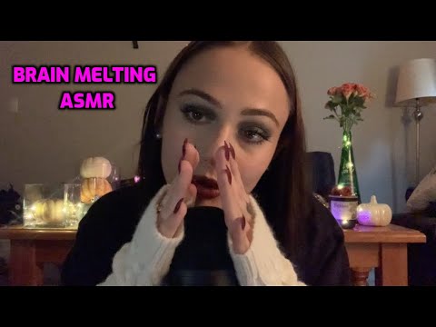 ASMR Brain Massage | Mic Triggers w/ Whispering