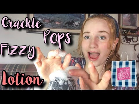 Fizzy Lotion On Microphone! ASMR