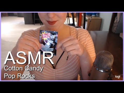 ASMR Cotton Candy Pop rocks