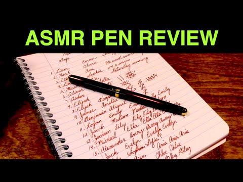 Pen ASMR - Ohto F-Lapa Fountain Pen Review