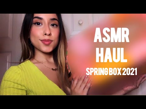 [ASMR] Fast Tapping & Whispering (You have to check THIS out!)Tingly FABFITFUN Haul 🌸