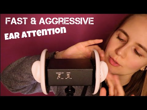 ASMR Fast & Aggressive Deep Ear Attention