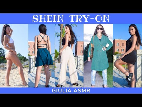 🍁RILASSATI INSIEME A ME con questo SHEIN Try-On HAUL DI FINE ESTATE-INIZIO AUTUNNO🍂/ASMR ITA