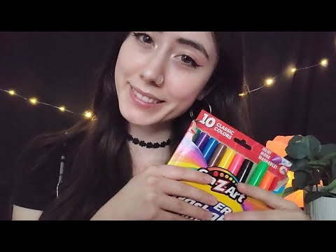 ASMR | Doing Your Makeup with Markers 💄