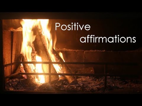 ASMR You Will Fall a Sleep 😴 Positive Affirmations + Mic Scratching + Fire Sounds🔥🔥 (Whispered)