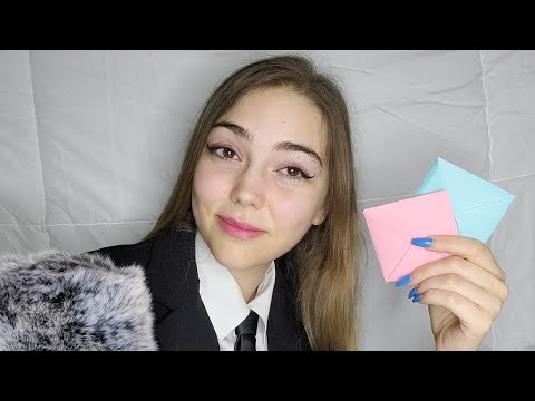 ASMR | Squid Game Part 1: Would You Like To Play a Game? (Hand Movements, Ddakji, Tying a Tie)