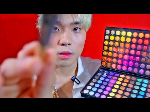 Full Face to Screen, in 3 Min ⚡🇰🇷 Realistic ASMR: Korean Makeup Roleplay [No Talking]