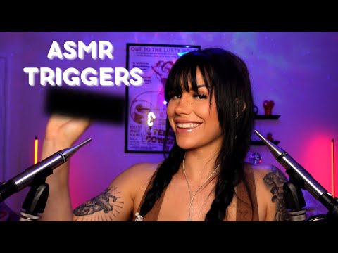ASMR TRIGGERS FOR PEOPLE WHO CANT SLEEP