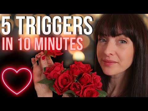 10 Minutes of Bliss ❤️ Top 5 Valentine's Day ASMR Triggers