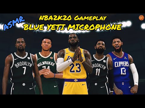 ASMR | NBA2K20 Gameplay W/Blue Yeti Microphone!