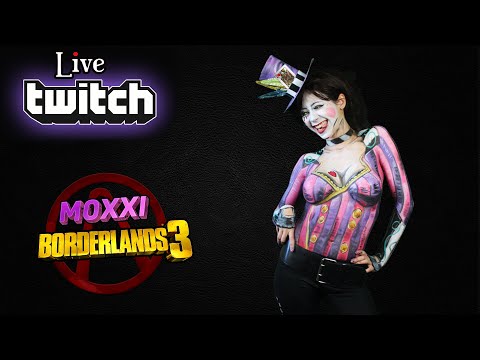 Rediff Live Twitch Bodypaint MOXXI Borderland 3