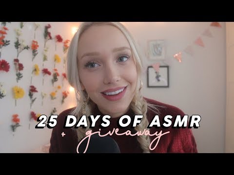 ASMR Exciting Announcement! #25DaysOfASMR + $200 Giveaway! | GwenGwiz