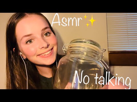 Asmr | NO talking🤐 (tapping, mouth sounds, hand movements)