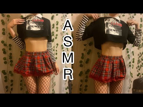 ASMR with my outfit #3