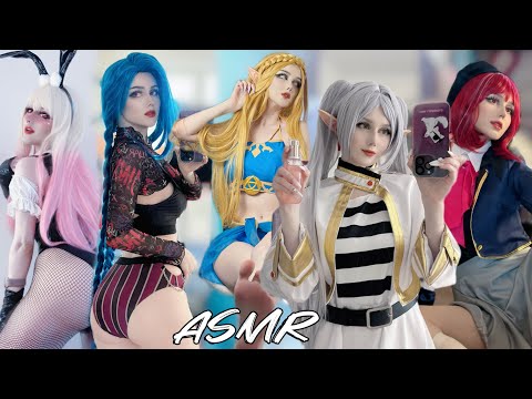 ASMR | Choose your anime / video game girlfriend 💤 ❤️ Cosplay Role Play