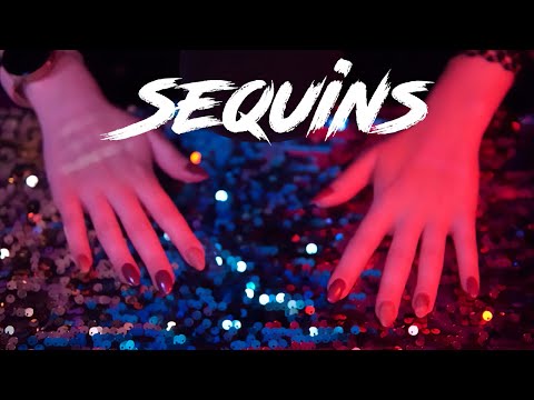 ASMR Sequins Sounds 💎 No Talking, Visual Triggers, Zoom H8