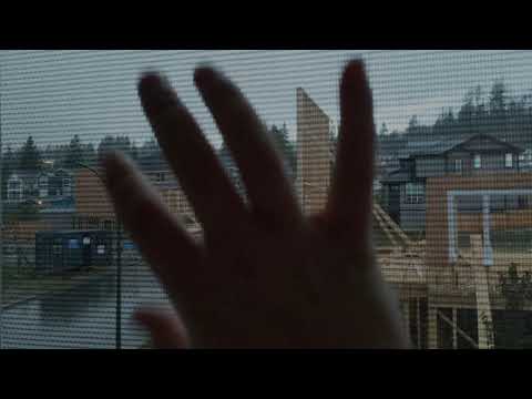 Tapping & Tracing a Window During a Rainy Thundery Evening ~ The Best 5 Minutes of Your Day ASMR