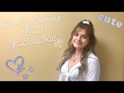 ASMR DollsKill Try-On Clothing Haul ♡