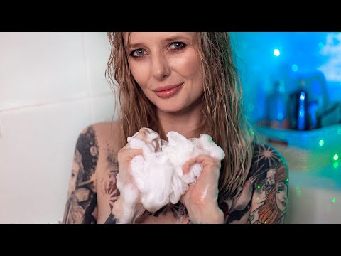 ASMR Bath with Your Girlfriend 🛀 Roleplay, Personal Attention