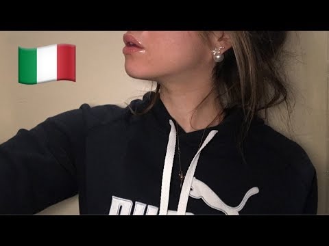 ASMR 25 facts about Italy *TINGLY* mouth sounds/up close whispering