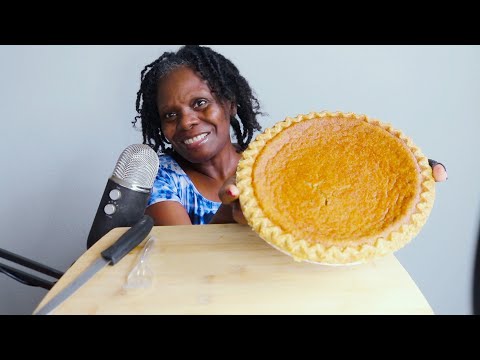 BEAN PIE AFTER 25 YEARS ASMR Eating Sounds