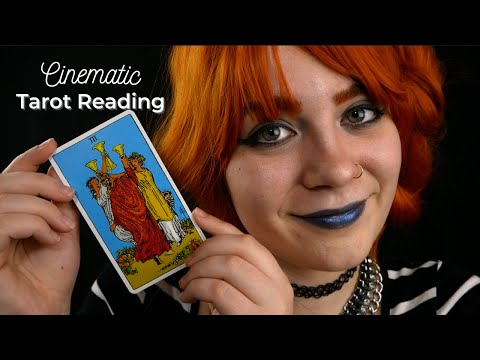 ASMR ✨ Cinematic Tarot Reading ~ The Celtic Cross 🌟 | With Thunderstorm Ambiance | Soft Spoken RP