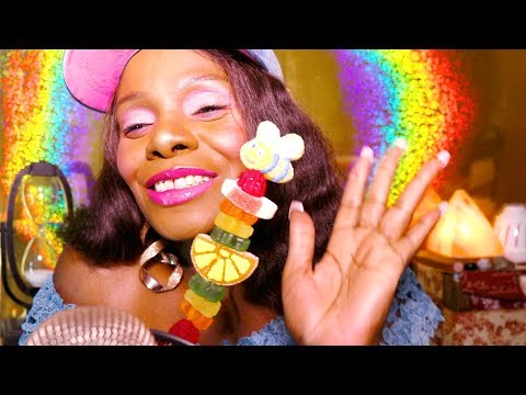 Chewy Candy ASMR Eating Sounds | Chocolate Factory Gummy Stick