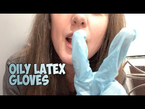 ASMR Oil + Latex Gloves