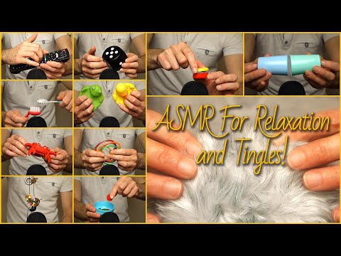 ⭐ASMR For Relaxation and Tingles!⭐{Audio & Visual}