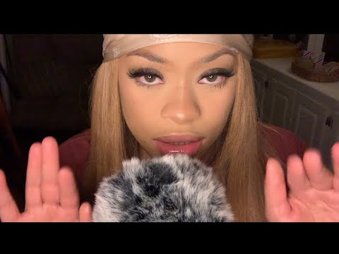 ASMR Mouth Sounds, Gum Chewing, and Hand Movements