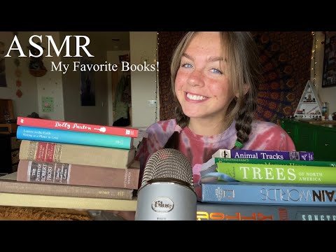 ASMR Reading & Showing you my Books