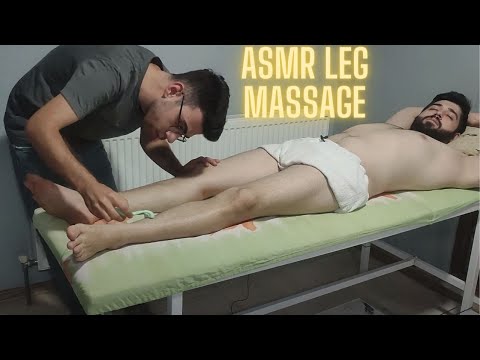 RELAXING SLEEP-INDUCING ASMR CHEST ABDOMINAL FOOT MASSAGE/LEGENDARY THERAPY