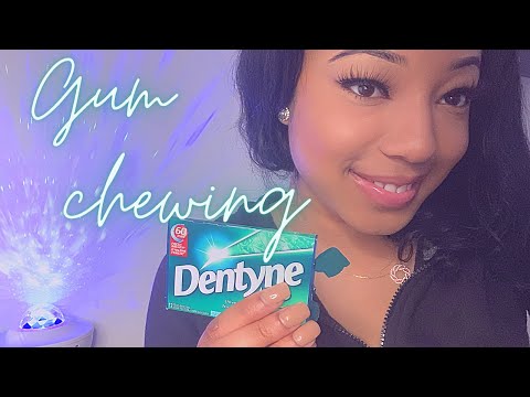 ASMR - Gum Chewing  NO TALKING *CRINGE ALERT* if you don't like gum chewing DO NOT click.