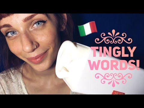 ASMR ❤️ SUSSURRI e Parole RILASSANTI 🎧 Italian Trigger Words