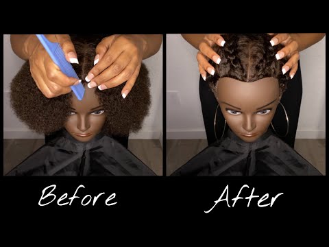 💆🏽‍♀️ ASMR 💆🏽‍♀️ Afro Hair | Braiding Your Hair