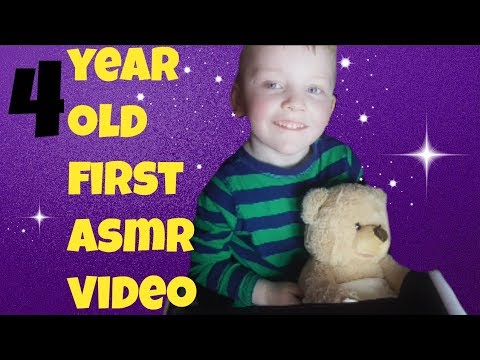 My 4 Year Old Try`s  ASMR.