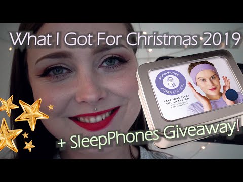 Lo-fi ASMR ⭐ What I Got For Christmas 2019 + Giveaway ⭐