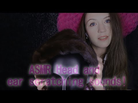 ASMR 8 UNIQUE HATS AND TRIGGERS -  WHISPERING, HEAD SCRATCHING AND EAR SCRATCHING SOUNDS