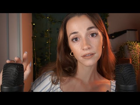 ASMR l Gentle and Sleepy Ear to Ear Whispers (and other tingly triggers) 💖
