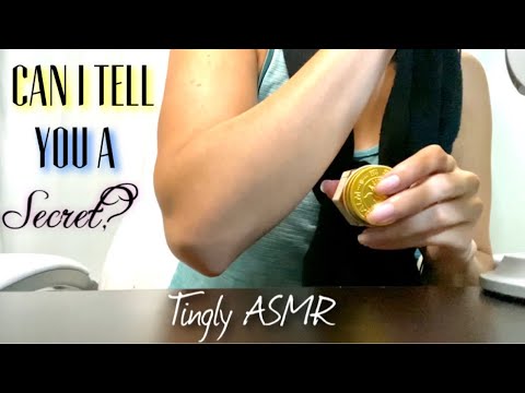 ASMR Intense Crackly Whisper (+Unintelligible/Inaudible/Mouth Sounds) & Tapping/Squeezing