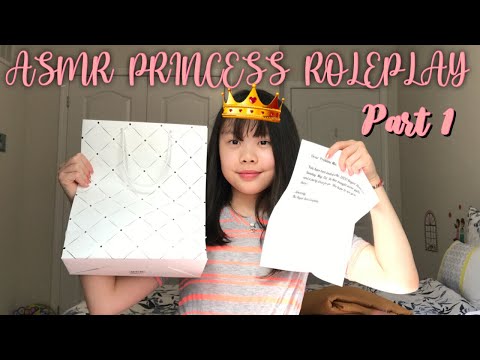 ASMR Princess Roleplay Pt.1! Opening An Invitation! MiuLe ASMR