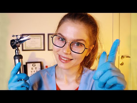 ASMR Ear Nose Throat Exam by Medical Student RP, Personal Attention