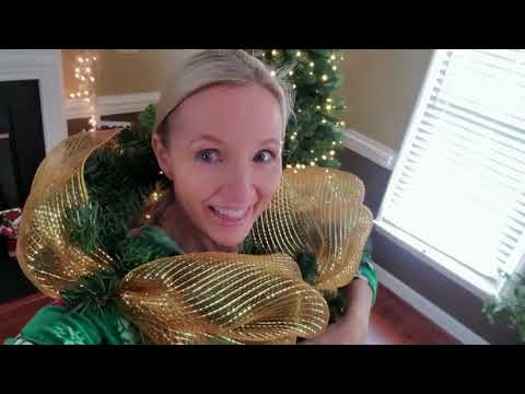 ASMR | My Peacock-Themed Christmas Tree w/Voiceover (Whisper)