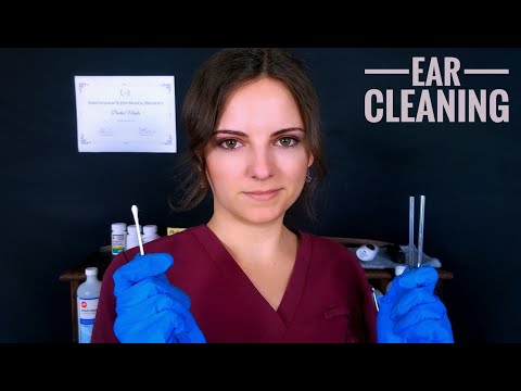 Medical Roleplay ASMR | Ear Exam and Ear Cleaning 👂 (Layered Sounds)