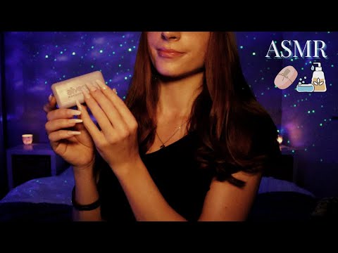 ASMR | SOAP TAPPING AND SCRATCHING with Long Nails✨